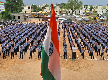 Classroom activity at Govinda Foundation