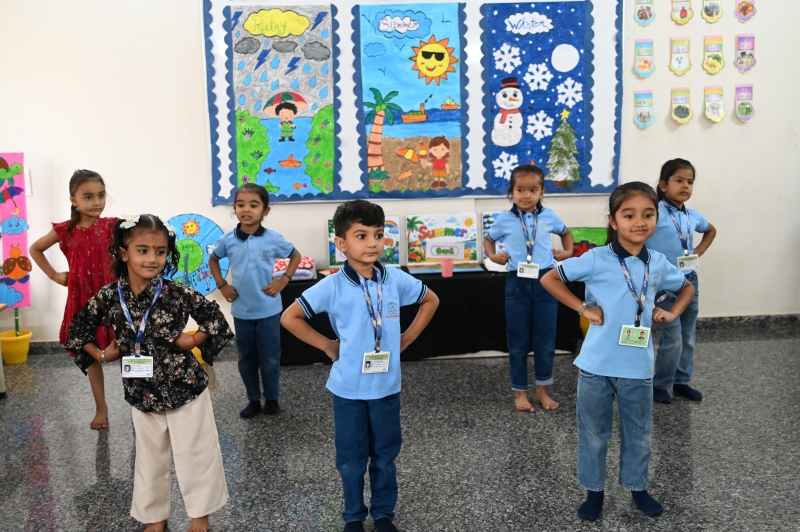 Season'Day Celebration | Satyam Pre-Primary Gujarati Medium